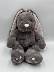 Walmart Gray Bunny Rabbit Plush 18” Stuffed Animal READ DETAILS