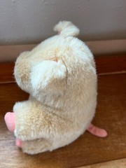 Inter-prasent GMBH Tan Plush w Pink Felt Accents Chubby Pig Biggie Stuffed Anima