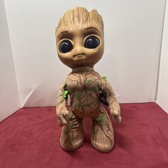 Marvel Talking I Am Groot Groovin Groot Plush Battery Powered by Mattel