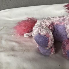 Ganz Webkinz Pizzazzy Puppy Plush Stuffed Animal Pink Purple Dog Soft Toy