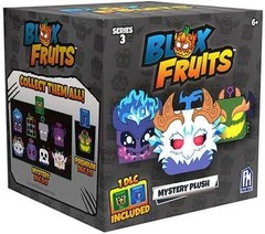 Blox Fruits 4 Inch Collectible Plush Blind Box Series 3 (1 Pack) – Assorted