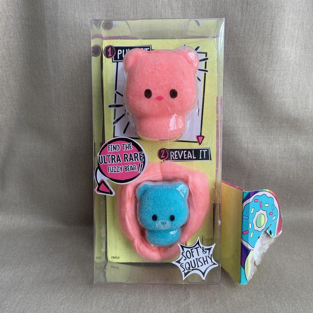 Fluffie Stuffiez Mini (NEW) Bear Collectible Plush Squishy Fluffy Ultra Rare Blu
