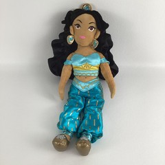 Disney Store Aladdin Jasmine 15″ Plush Stuffed Toy Soft Doll Princess