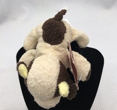 Vintage Russ Berrie Mookie Brown Cream Cow Plush Beanie Luv Pets W/ Tags RETIRED