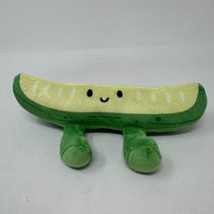 Claussen Dill Pickle Plush Stuffed Animal Green Comfort Food Cute Cuddle Toy