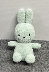 Bon Ton Toys Fuzzy Nijntje Miffy Bunny Plush 9″ Green Stuffed Animal