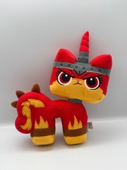 The Lego Movie 2 Warner Bro Angry Kitty 12″ Red Cat Soft Plush Stuff Animal 2018