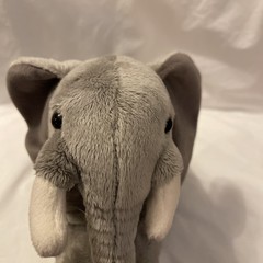 Authentic Disney Parks Conservation Fund Elephant Plush Grey Stuffed Animal