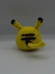 Crochet Pikachu Plushie 3.5in Tall