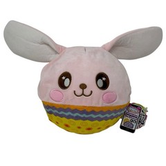 Lit’l Biggie Bouncerz Pink Easter Bunny Eolo Toys Refillable Bounce Ball Novelty