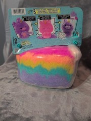 Fluffie Stuffiez Large Rainbow Cake Treats 3 Ways To Play Plush New