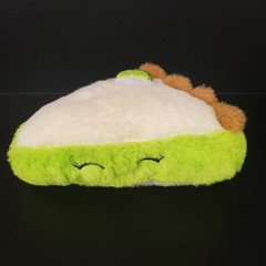 Toy Factory FOOD FRIENDS Series 1 TANGY KEYLIME PIE SLICE Plush Dessert