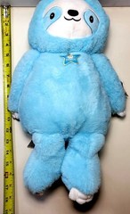Glow Brights 17” Sloth Plush Toy Sound Lights Sloth Unicorn Snuggly FAO Schwarz