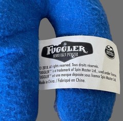 Rare Fuggler Sir Belch Blue Felt 10” Plush Doll Funny Ugly Monster Spin Master