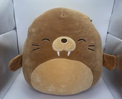 Squishmallow Bruce The Walrus Kelly 12 Inch Brown Z1