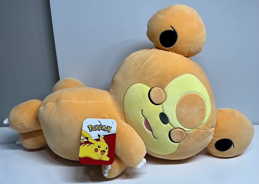 Official Pokemon Teddiursa Sleeping Plush 18″ New With Tag