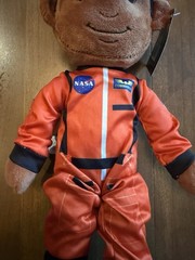 NASA Charlie Astronaut Plush NWT 14”