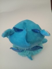Fiesta 25th Birthday Blue Dragon Stuffed Plush Great Wolf Lodge 6.5″