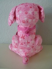 Raising Canes Limited Edition Breast Cancer Awareness Puppy Plush