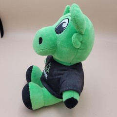 Toro Verde Puerto Rico Green Bull Plush Mascot Stuffed Animal Souvenir 7in