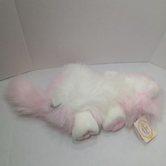 VTG Ganz Brothers Heritage Collection Googlette Plush Pink White New