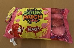 Iscream Valentines Day Sour Patch Kids with Hearts Pillow Set 14″x9″
