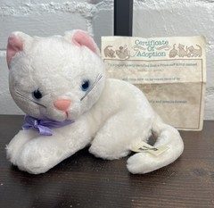 80s Russ Berrie & Co Inc. Official Friskies Kitty White Cat Plush Made In Korea