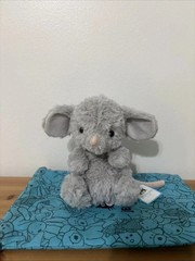 Jellycat Yummy Mouse Soft Plush Toy Gray Stuffed Animal Doll With Dust Bag – NWT