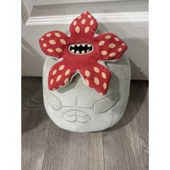 Squishmallows Stranger Things Demogorgon Plush Netflix Grey Red 10 Inch Toy