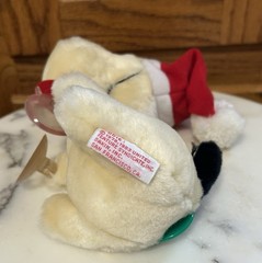 GARFIELD ODIE Vintage 1983 DAKIN Christmas Plush Window Cling Suction Cup Dog