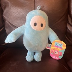 Good Stuff Fall Guys Plush Stuffed Animal Toy Hanging Loop Blue Character