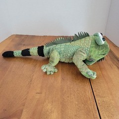 GANZ Webkinz Iguana HM340 NO CODE Plush Toy Stuffed Animal Lizard Reptile