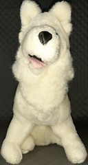 3x Vintage 12″ Great American Toy Company Husky + 1998 17″ Kids Preferred Husky