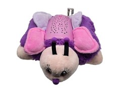 Pillow Pets Dream Lites Pink Purple Fluttery Butterfly Plush Starlite