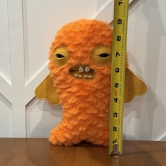 Fuggler Butt Ugly Pets 9” COD FATHER Gold Fish Orange Monster Peculiar Toy