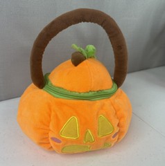 Stuffed Plush Pumpkin Baby Basket by Joyin Pumpkin Only Zipper Closure