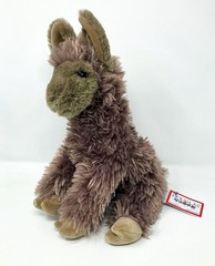 Douglas Josie Llama Plush Toy Stuffed Animal 12” Alpaca Brown Taupe Kids NEW