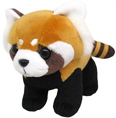 Sanei Boeki Original Plush Toy: Pururun Animal Red Panda