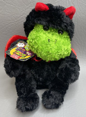 Gund Hocus Pocus Spooky Surprises Green Frog Bat Halloween Vintage Plush