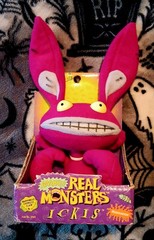 Vintage 1995 Nickelodeon Aaahh Real Monsters Happiness Express Plushies Lot of 3