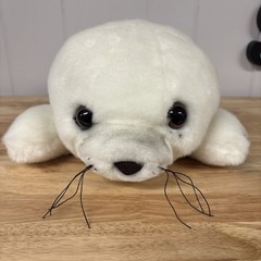TUPPY the SEAL PUP Plush 16” Tupperware Stuffed Animal Toy 1980s VTG EUC
