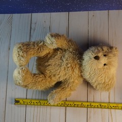 Soft Classics Vintage Toys R Us Geoffrey Inc. Plush Teddy Bear Brown 1995 12”