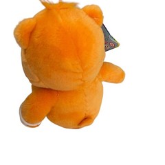 Care Bears Laugh A Lot Bear Singing Stuffed Plush NWT Orange Vintage 2003 Works