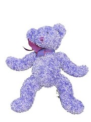 Russ Berrie Teddy Bear Purple 14″ Plush Target Stuffed Animal Toy