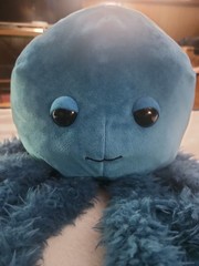 RETIRED Jellycat LETTY JELLYFISH NWT Soft Plush Teal Stuffed RARE 20″ New w/Tags