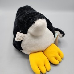 Vintage 1983 Snuggables Penny Penguin Plush 8″ NWT