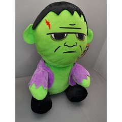 A&A Global Industries Frankenstein Monster Plush Green Purple Halloween 12 Inch