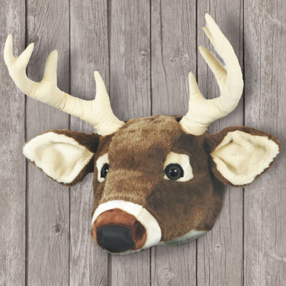 Carstens WML209 Plush Deer Trophy Head 20in H x 19in W x 12in L Free Shipping