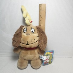 Aurora Dr Seuss Max Plush 12” How the Grinch Stole Christmas Dog w/ Antler Stuff