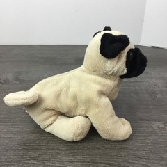 Webkinz PUG Dog With Tags And Play Code HM105 Retro Early 2000s Plush